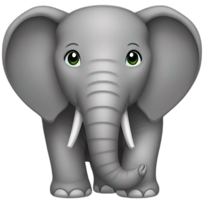 Eléphant emoji