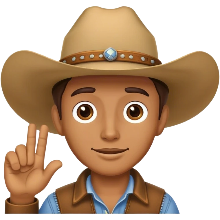 Can you generate a cowboy howdy emoji emoji
