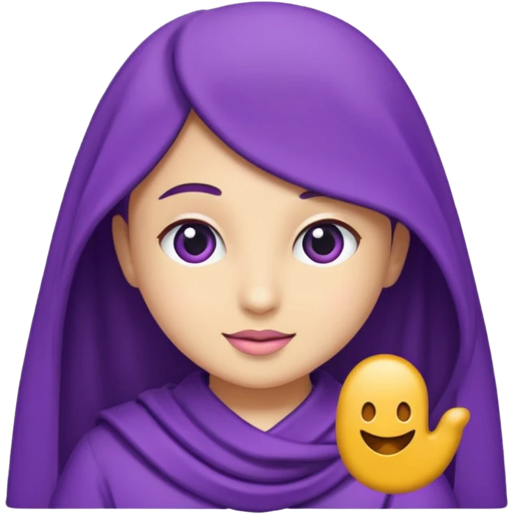 Noor purple emoji