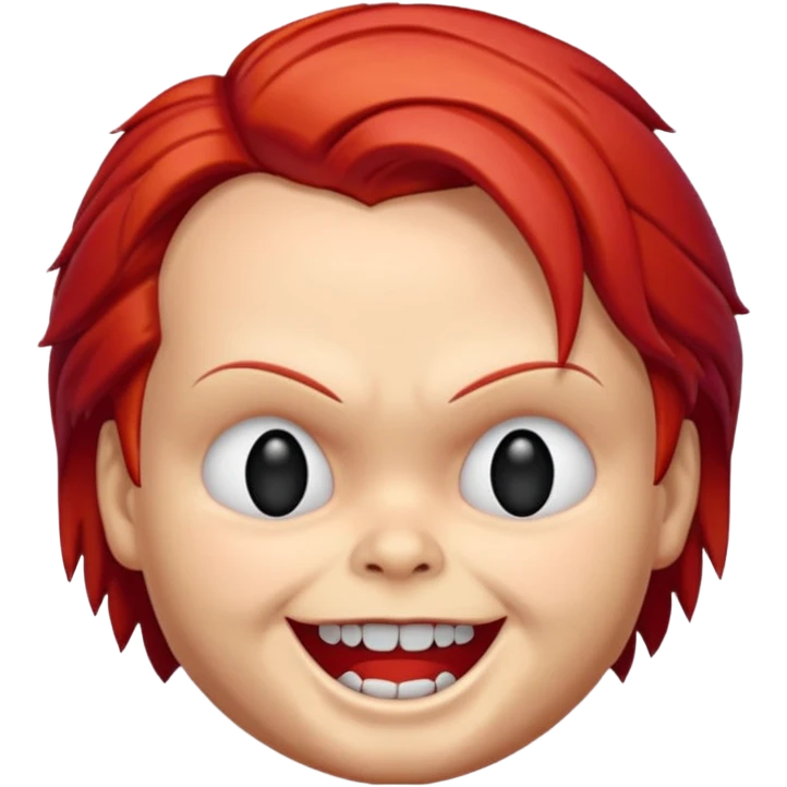 Un emojin de chuky emoji