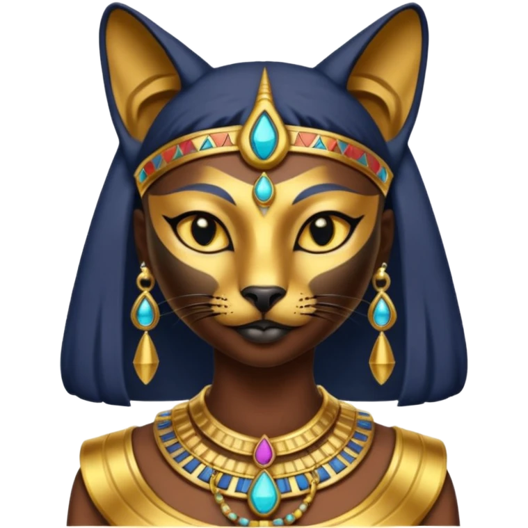 Bastet from Egyptian Gods emoji