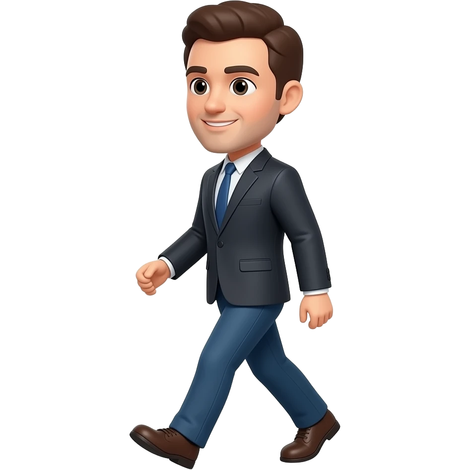 a man walking emoji