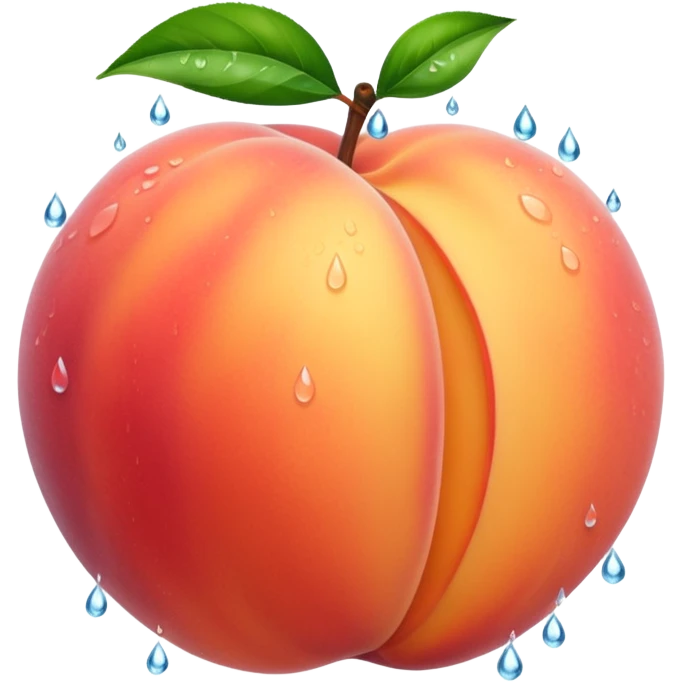 🍆+💦+🍑 emoji