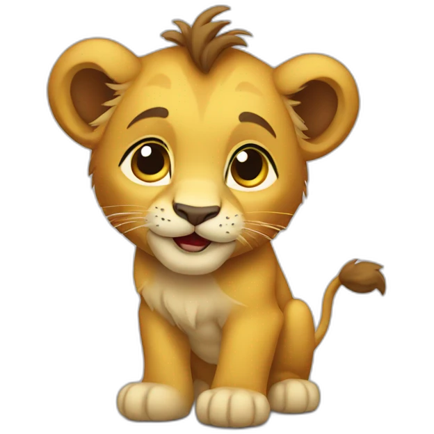 lion cub emoji