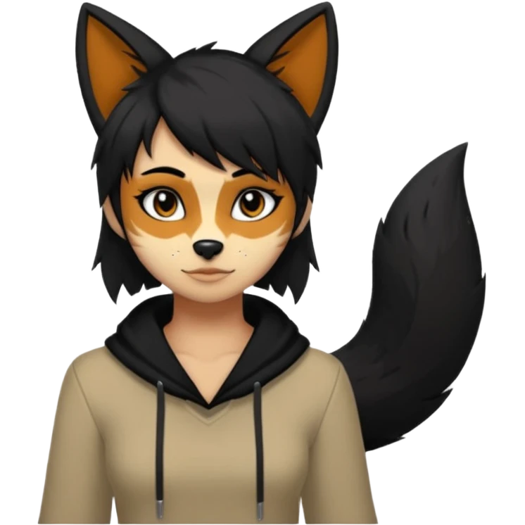 Edgy anthro furry by Falvie, LiLaiRa, AngieWolf emoji
