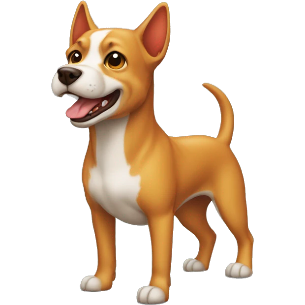 Diablito convinado con perro emoji