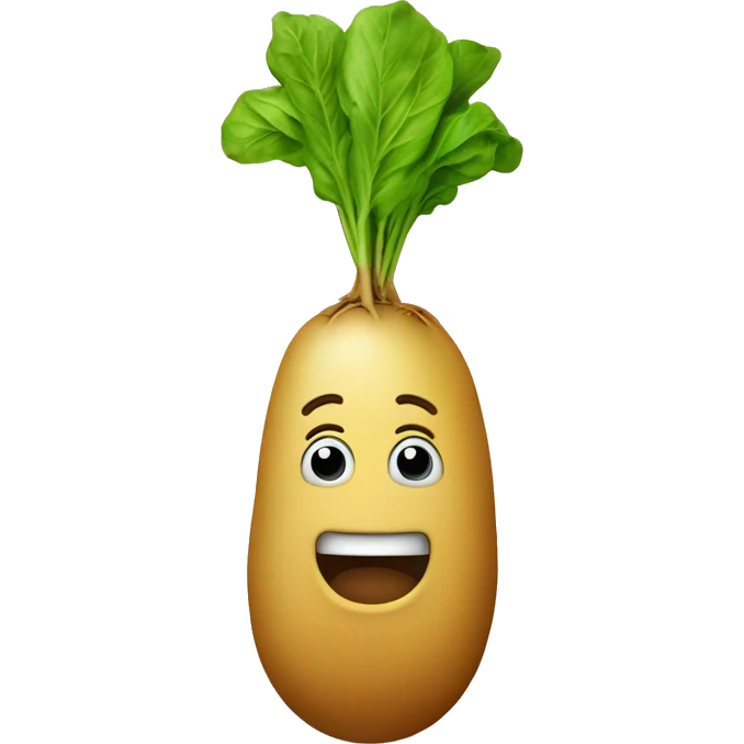 Patate dans une bouteille  emoji