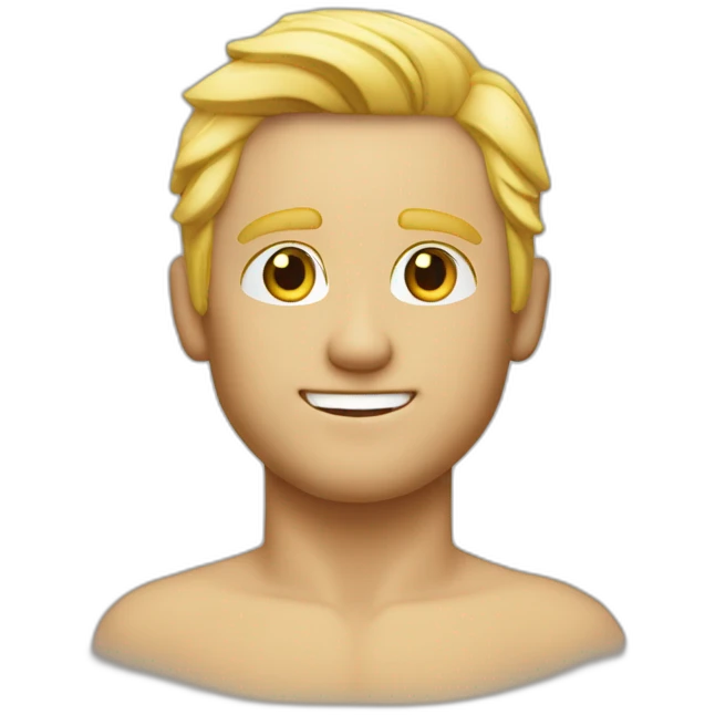 watter mollon and blond man emoji