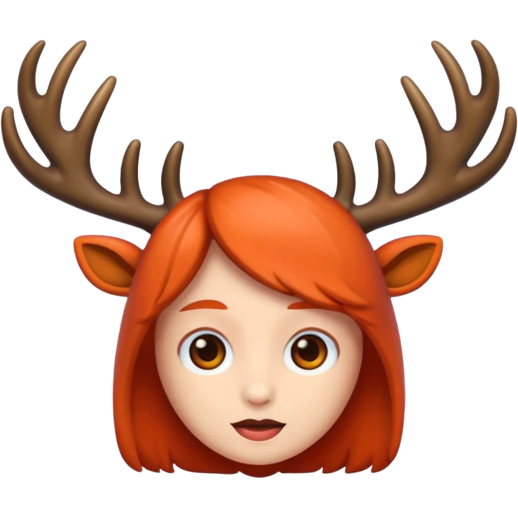 people with antlers emoji