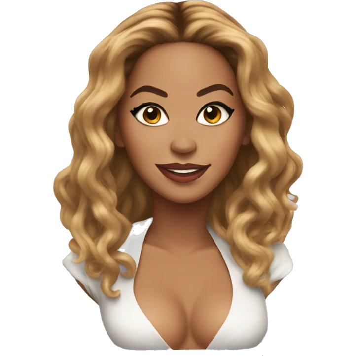 Beyonce in real life emoji