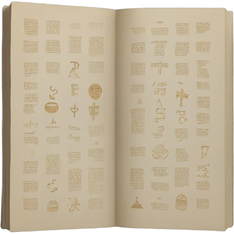 Praying textbook  emoji