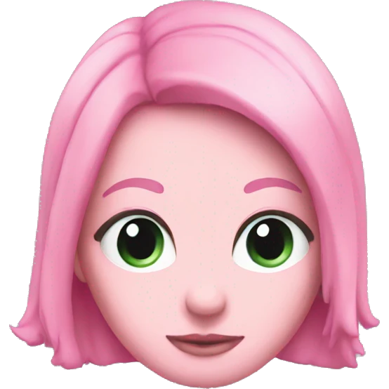 Pink emoji