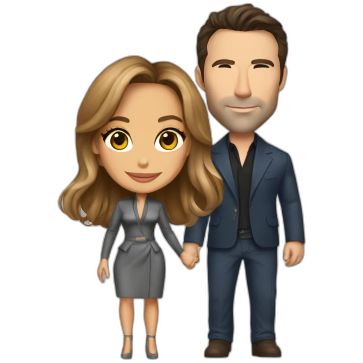Jennifer Lopez and Ben affleck emoji