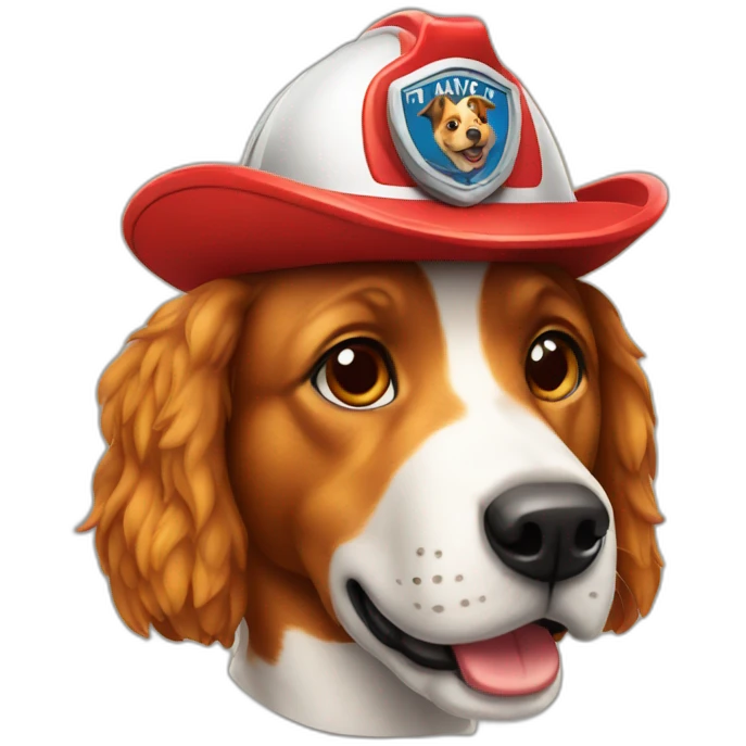 fire dog emoji