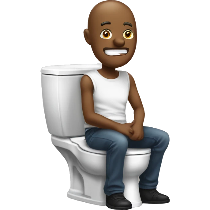 ￼ stupid toilet ￼ emoji