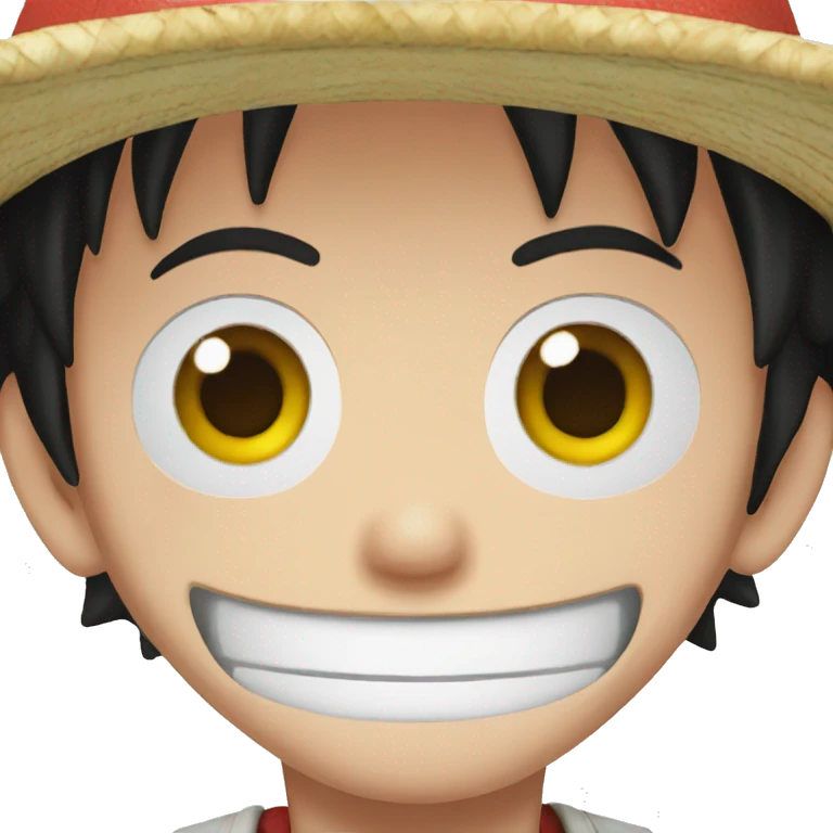 Luffy from one piece emoji