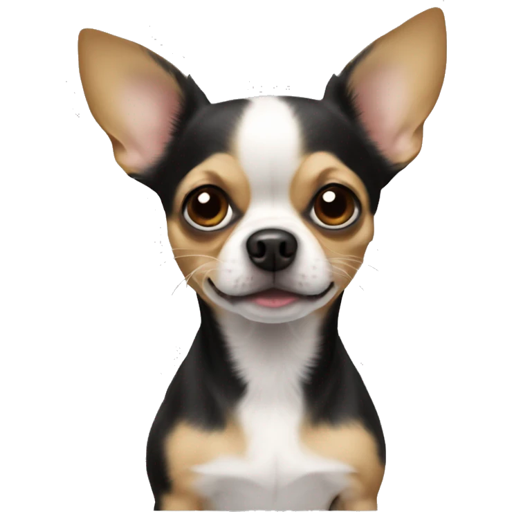 Chihuahua cross shitzu ￼ emoji