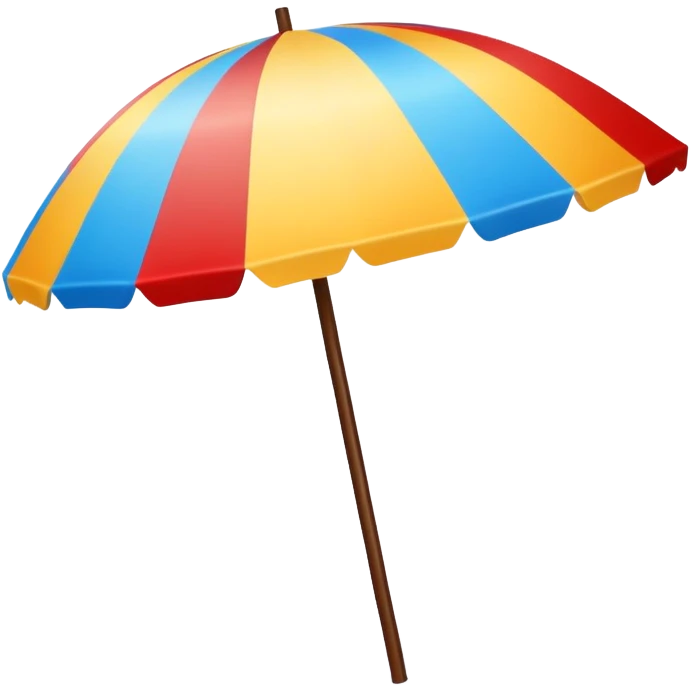 Hawaiian Beach umbrella emoji