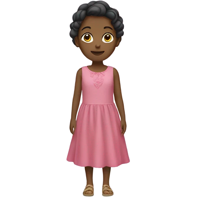 Girl with a dress  emoji