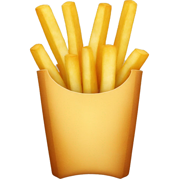 french fries emoji