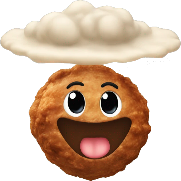 meatball flying emoji