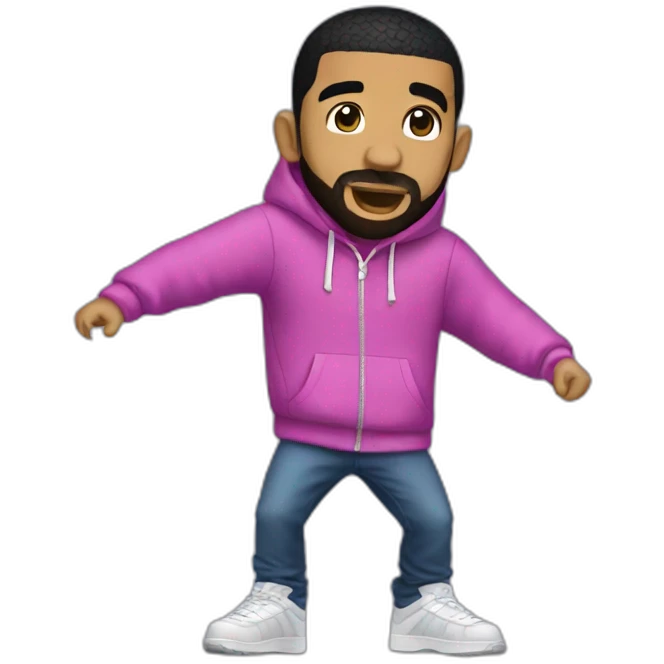 Drake dancing hotline bling emoji