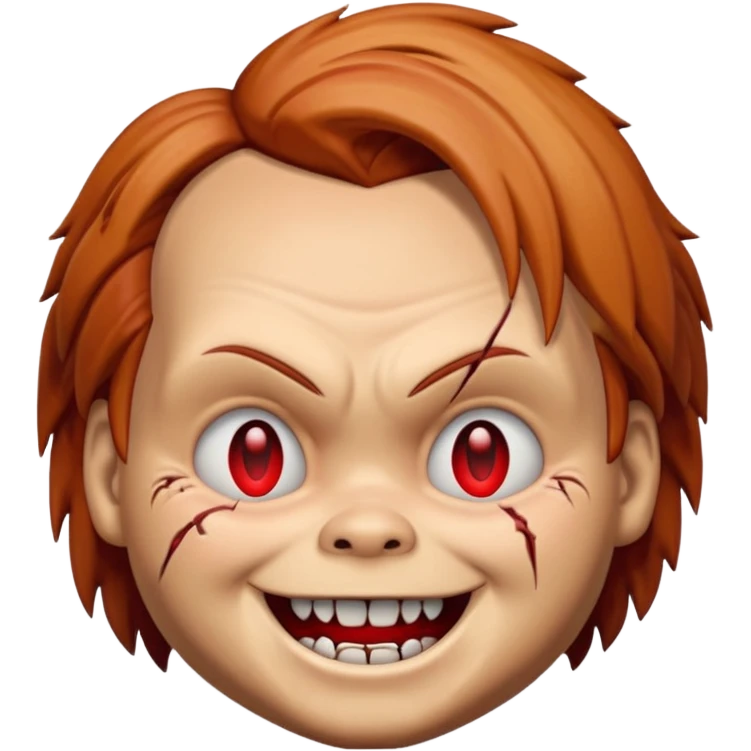 Un emojin de chuky emoji