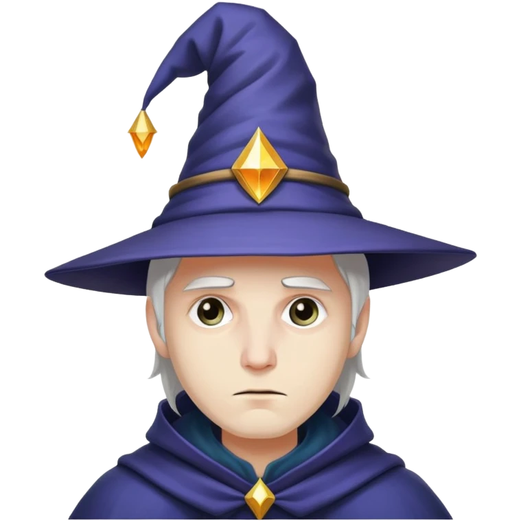 Sad magician from DnD emoji