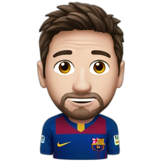 Messi with bob  emoji