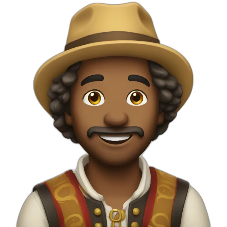 Troubadour emoji