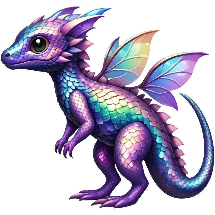 dark-pastel Randomly-colored sparkly exotic Fakémon-creature with random patterns emoji