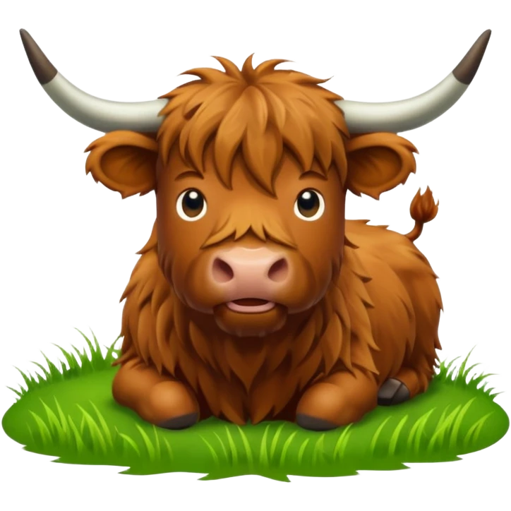 highland cow emoji