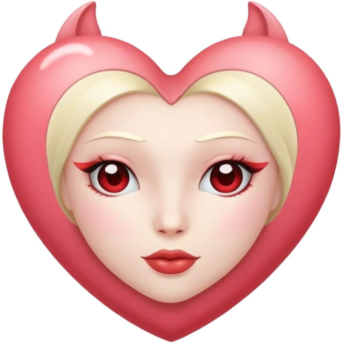 coquette heart emoji
