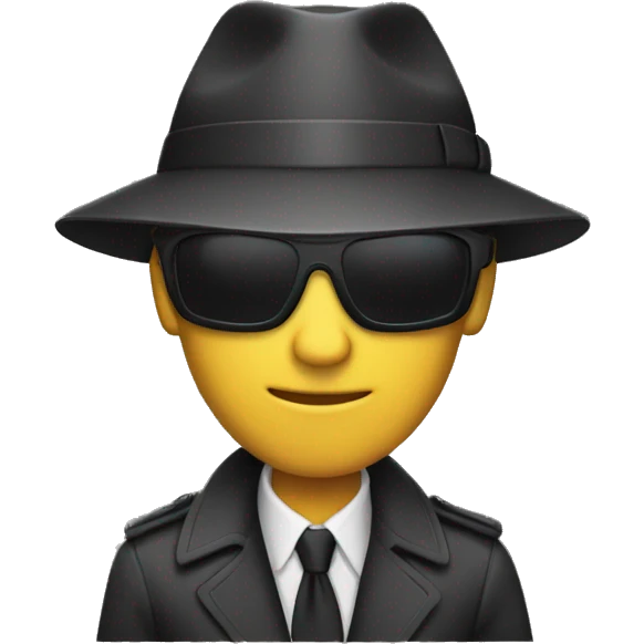 spy scraping emoji