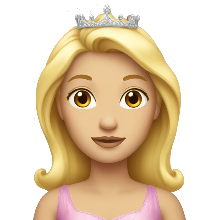 princess with blond hair emoji
