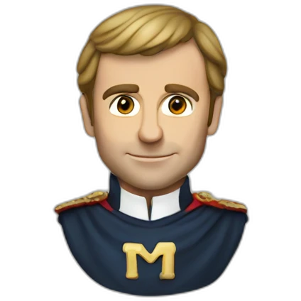 Macron the crusader emoji