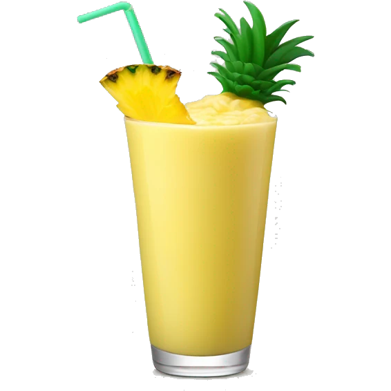 pineapple smoothie emoji