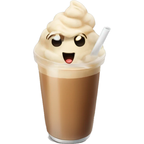 Ice coffee  emoji