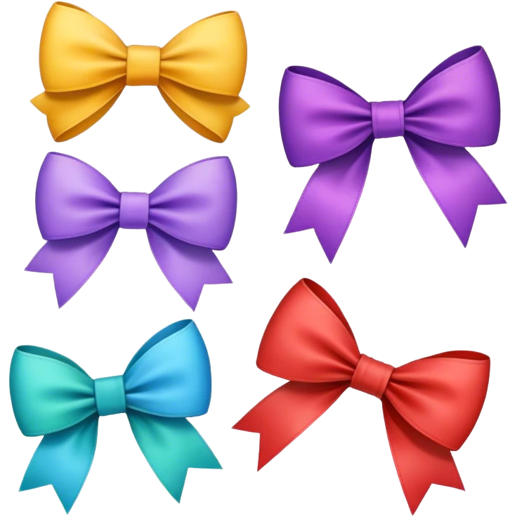 Bows emoji