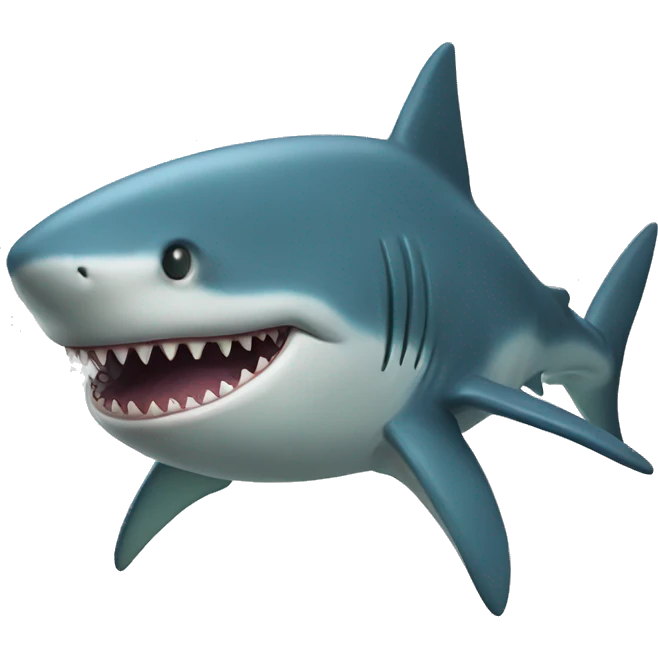 alien shark emoji