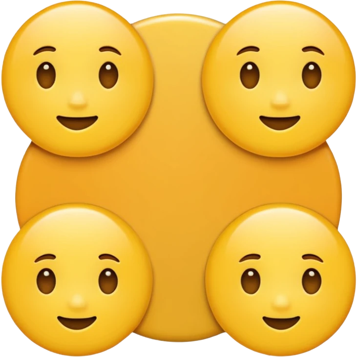 simple yellow circle emoji