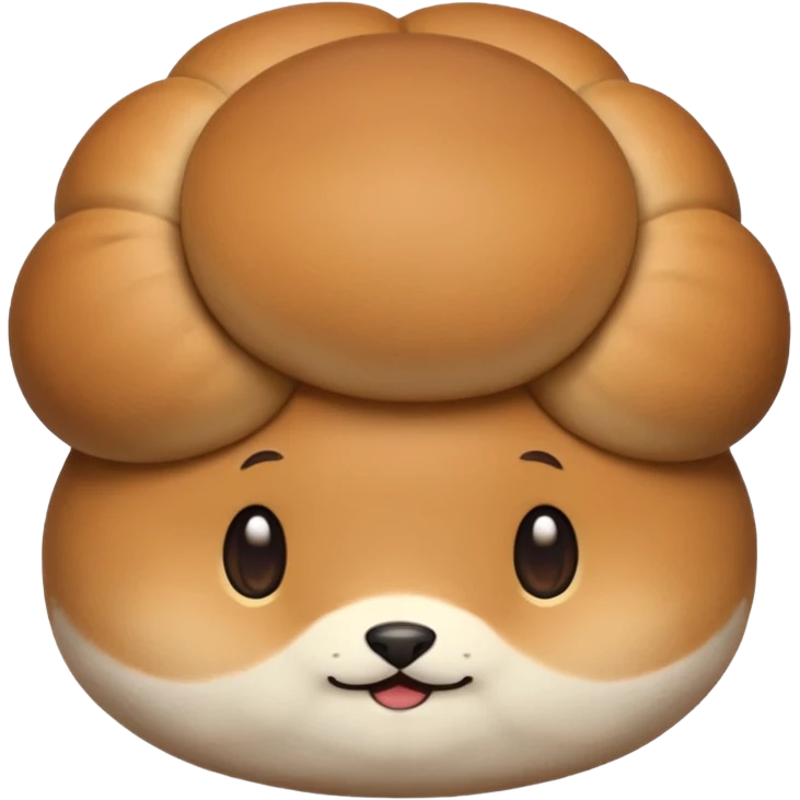 Normal bun in food  emoji