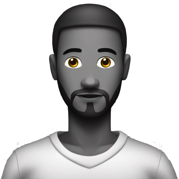 Robber in prison clothes black and white  emoji
