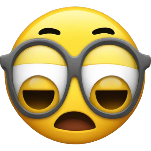 Shocked yellow emoji emoji