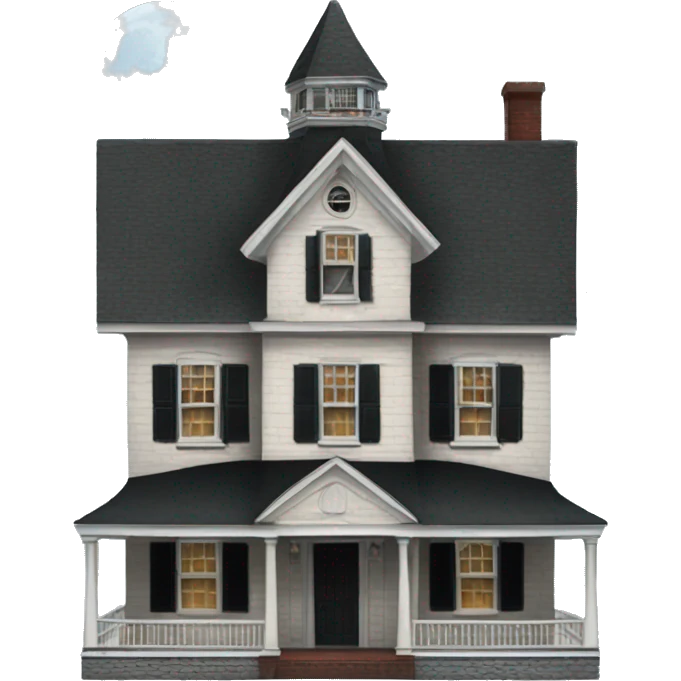 Amityville horror house emoji