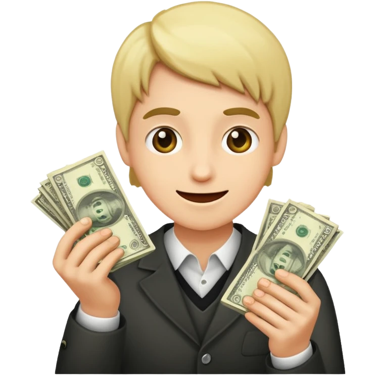 money playing na na a boo boo emoji