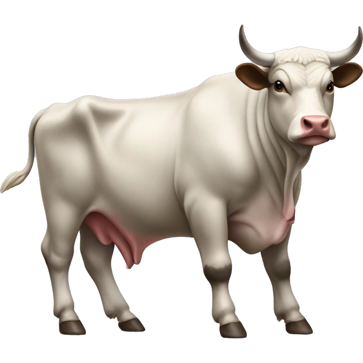 Charlois Bull full body emoji