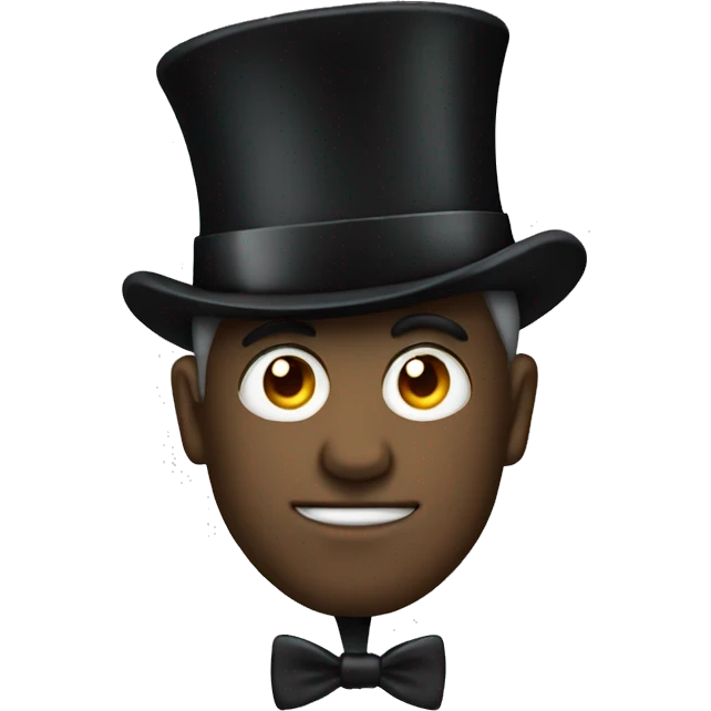 Man with top hat and monocle  emoji
