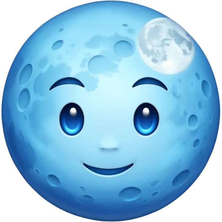 blue moon emoji