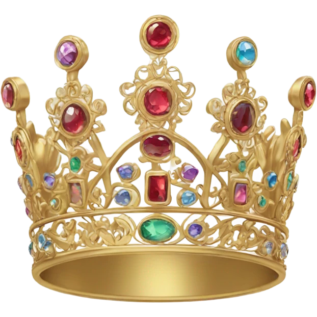 Queen crown emoji